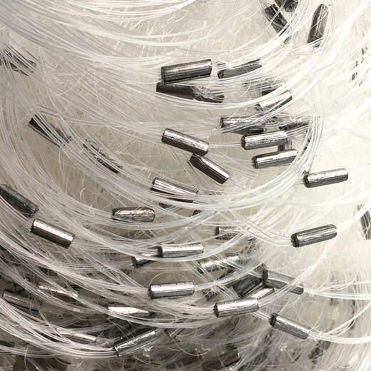 Huaiyu 1-2 meters high three-layer net, plastic wire outline, fishing net, small coat, three-layer fishing net, plastic wire steel mesh, small net, 1 meter, 3 fingers, 100 meters, three-layer plastic wire net