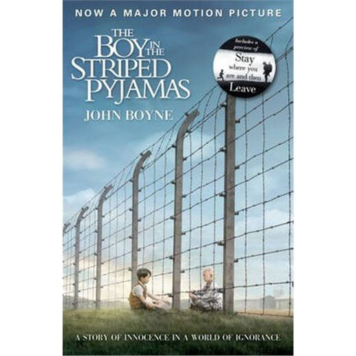 Boy in striped clothes Original English The Boy in the Striped Pajamas John Bourne Teen Extracurricular English Reading Books
