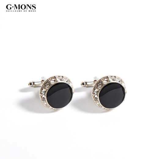 Gmons französische Hemdmanschette Accessoires Black Metal Retro Muster französische Herrenmanschettenlinks Einkaufszentrum Gleicher Stil 055-cat Augen