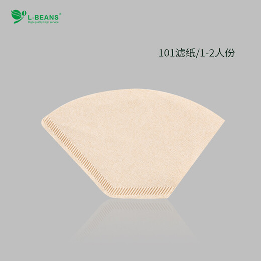 L-BEANS drip-type hand-brewed coffee filter paper wood color filter bag coffee filter V02 coffee filter paper 1-4 servings 40 V01