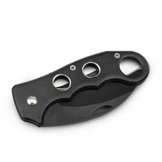 Paulone BOSIDUN series stainless steel back clip eagle claw sharp camping knife outdoor folding knife portable knife 830 black