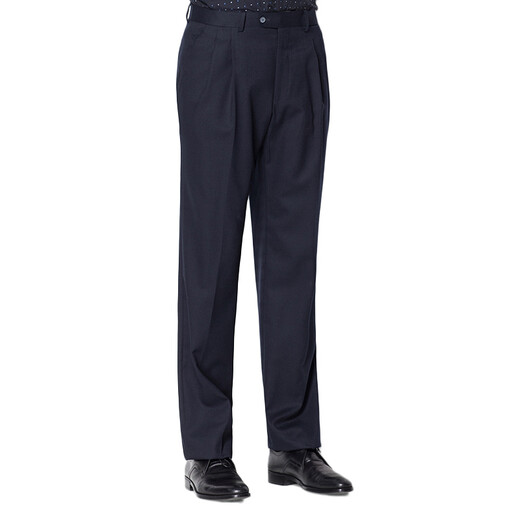 PORTSMH2SD004FSW10 男装秋冬羊毛修身商务休闲西裤职业装时尚 MY丈青色30号