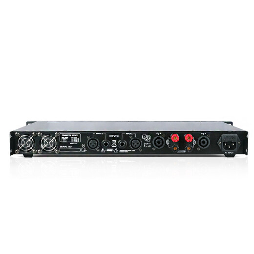 
depusheng U350 professional amplifier rear-level KTV conference high-power stage amplifier home theater 1U ultra-thin pure rear-level amplifier U150 (200W*2)