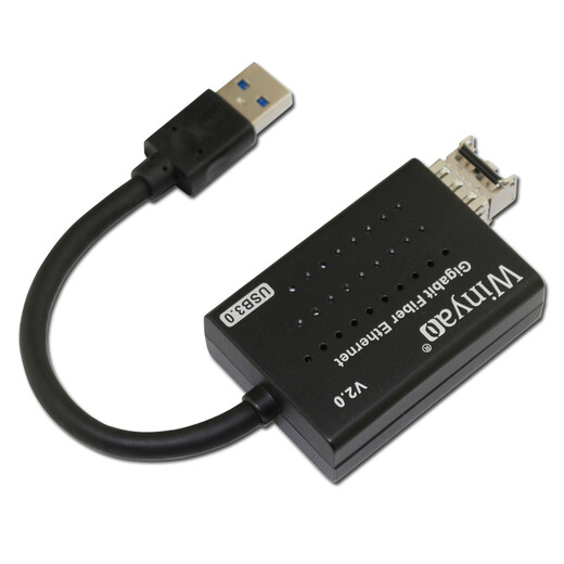 Winyao USB1000F-SX USB3.0 SFP LC Multimode-Gigabit-Glasfaser-Netzwerkkarte