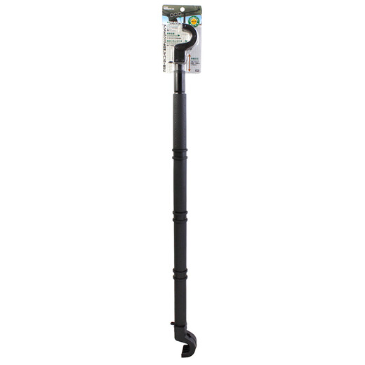 Japan YAC car clothes rack hook car clothes rod multi-function creative telescopic clothes rack car clothes rack portable clothes rack car supplies three-section non-slip shaft-RV-51 clothes rod