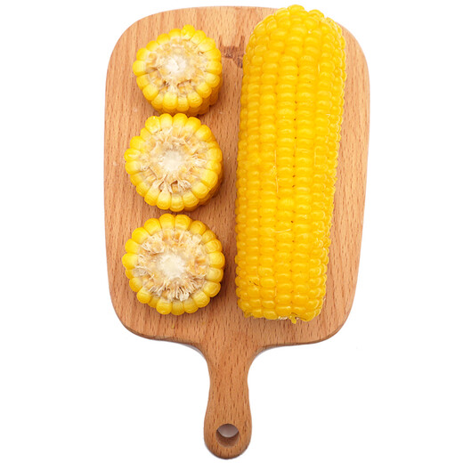 Jinliangyudi Heilongjiang organic quick-frozen yellow waxy corn 5.76Jin Jin equals 0.5kg 12 pieces New Year gift box