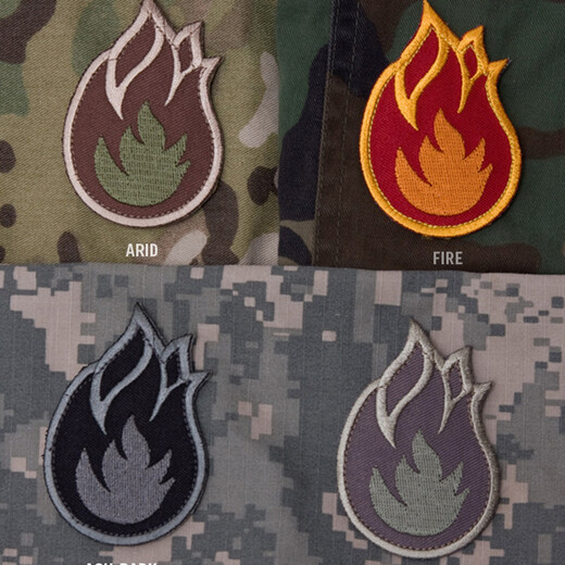 Tactical Monkey American Original MSM Tactical Armband/Epaulette Skill Badge Backpack Sticker Morale Badge Velcro Rough Man Multicam