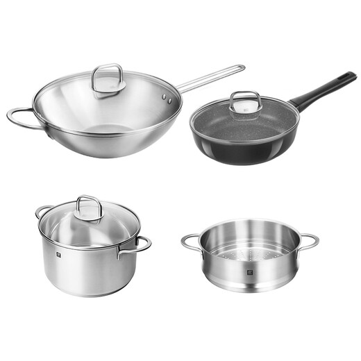 ZWILLING TWIN Nova Plus 13-piece Chinese wok set ZWILLING TWIN Nova Plus 13-piece Chinese wok set