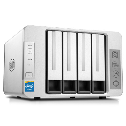 TerraMaster F4-220intel dual-core 2.4G2G memory four-disk NAS Gigabit network storage private cloud storage server