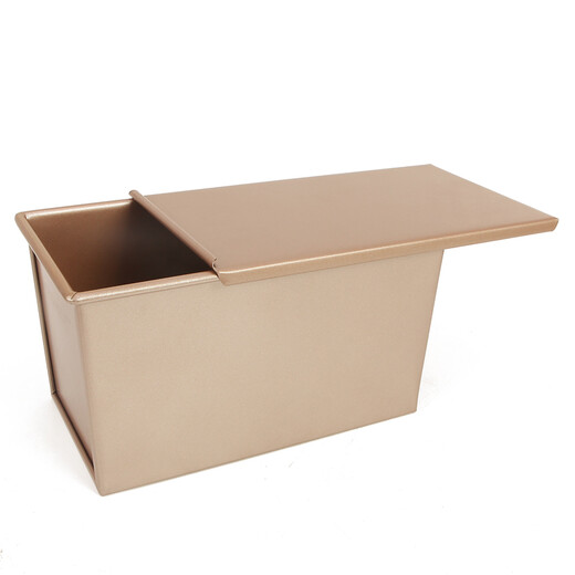 Xuechu toast mold non-stick low sugar energy-saving plain sliding lid toast box bread mold WK9088