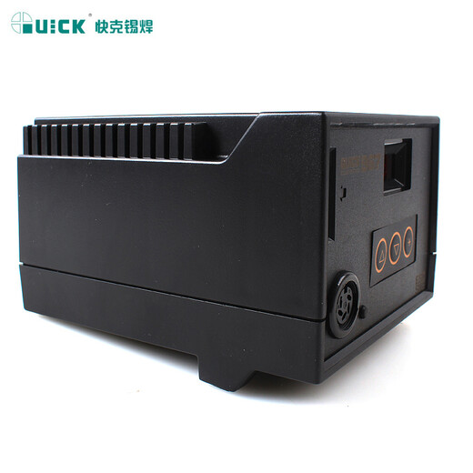 Estación de soldadura RÁPIDA 967E estación de soldadura con pantalla digital control de temperatura del soldador núcleo calefactor cerámico importado 60W 480 con bloqueo de temperatura 967E (ajuste de temperatura del botón de pantalla digital 60W)