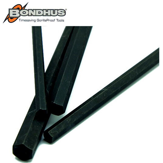 波顿 BONDHUS 美国 进口 强力 公制T型 平头内六角螺丝刀 公制单支内六角扳手T柄 15254(2.5*152mm)