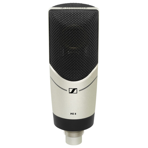 Sennheiser MK8 dual-diaphragm professional vocal microphone condenser microphone anchor live broadcast karaoke singing recording engineer studio radio dubbing audiobook sound card equipment set MK8 + Otonte ID4 OTG sound card genuine fine tuning