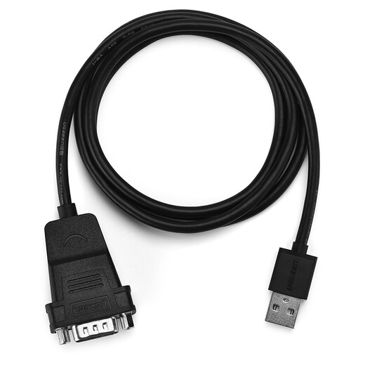 Green Connect USB an RS232 Serienanschluss-Adapter DB9-Pin männlicher Kopf-Port-Verbindungskabel-Konverter Support VERFAHRUNG MACHRABE BEIME