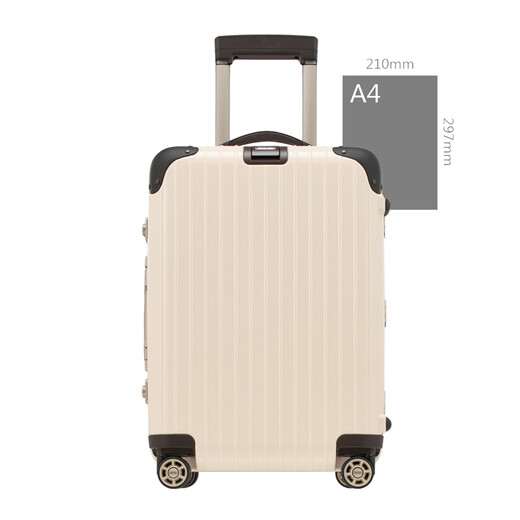 RIMOWA 20寸登机箱拉杆箱 LIMBO系列奶油白色881.52.13.4