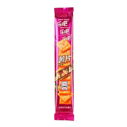 Les collations décontractées de croustilles de pomme de terre de leba (BBQ + Tomate + poulet + curry) Mélanges 800g