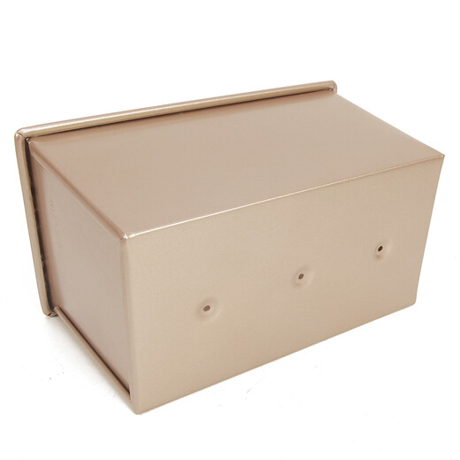 Xuechu toast mold non-stick low sugar energy-saving plain sliding lid toast box bread mold WK9088