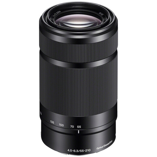 Sony (SONY) E55-210mmF/4.5-6.3OSSAPS-C format telephoto large zoom mirrorless camera lens black E-mount (SEL55210)