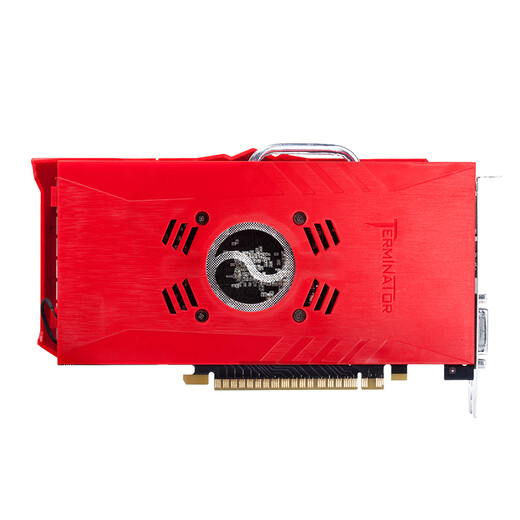 [70% nuevo] Mingxuan (MaxSun) MS-GTX1050TI Terminator Ice and Fire Edition 4G 1291-1392MHz/7000MHz 4G/128bit GDDR5 PCI-E 3.0 Pantalla de juegos independiente