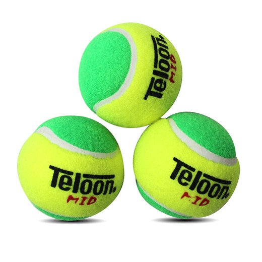 Telóon (Teloon) Soft Tennis 831 Mid Mini Soft Tennis Sorth Tennis Training 3 Packs 831mid Green-