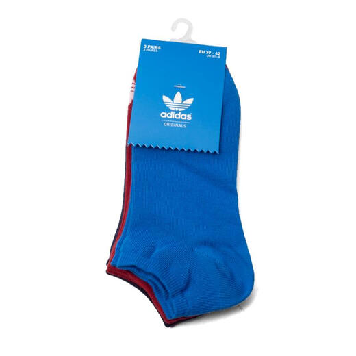 阿迪达斯adidas【滔搏运动】三叶草男袜女袜3双装低帮透气短袜 AB3890 3538
