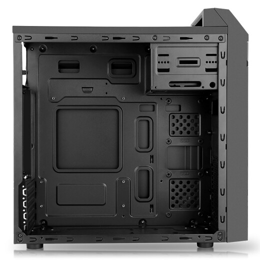 Xianma (SAMA) Shangying (black) portable business computer small chassis USB3.0/supports M-ATX motherboard, solid state drive, optical drive, long graphics card, back line