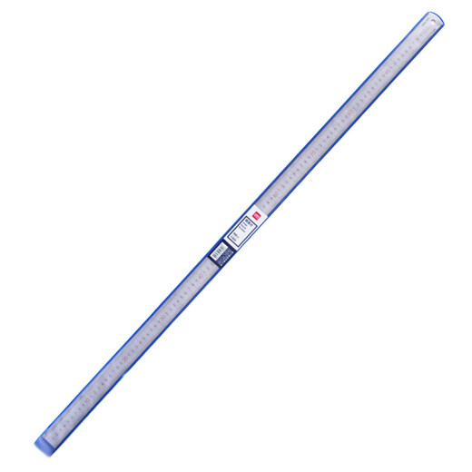 得力（deli） 8460钢直尺1米刻度尺长尺100cm钢尺测量绘图尺不锈钢工具尺子