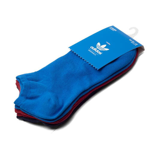 阿迪达斯adidas【滔搏运动】三叶草男袜女袜3双装低帮透气短袜 AB3890 3538