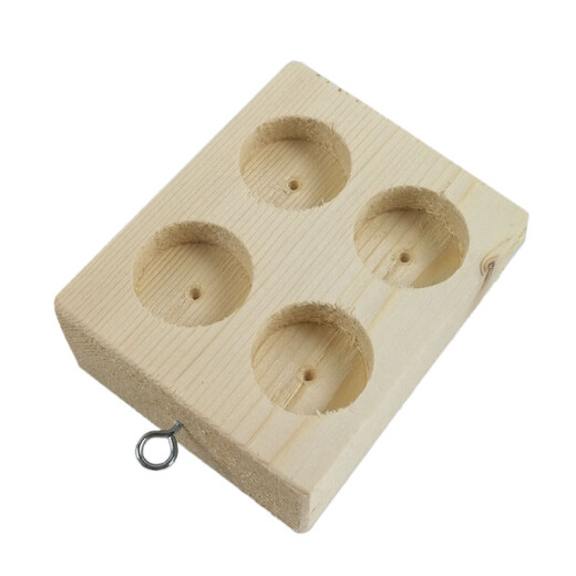 6-hole friction block wooden block with hook physical mechanics experimental equipment teaching instrument
