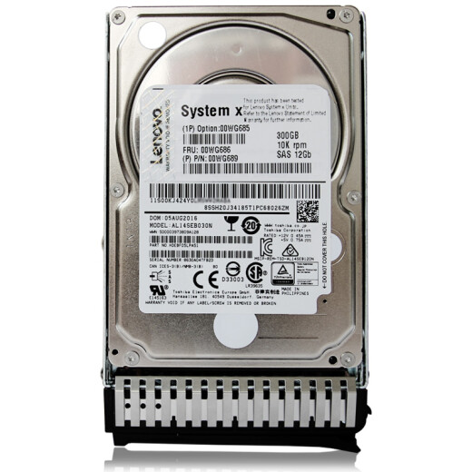 El disco duro del servidor Lenovo 2.5 pulgadas es adecuado para X3650M5-X3850X6-SR650-SR860 Serie 900G 10K 12GSAS Número 00WG695