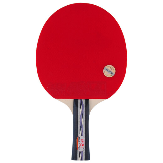 Pisces table tennis racket horizontal single racket 3-star Samsung ball racket for beginner training 3D-C with racket case