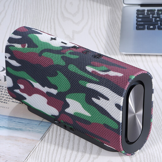 Shanshui (SANSUI) T8 Bluetooth wireless speaker Mini subwoofer Card portable small speaker Mobile phone computer speaker Camo