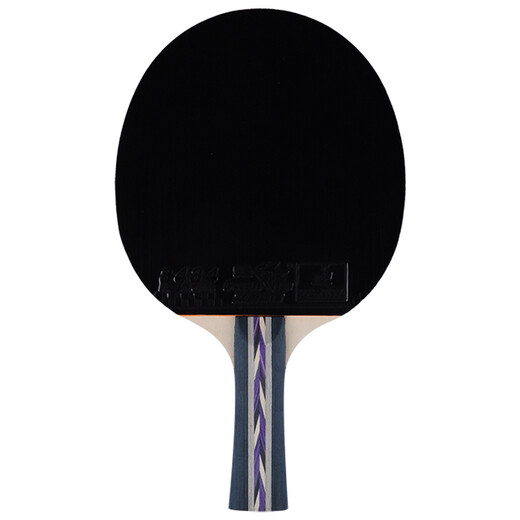 Pisces table tennis racket horizontal single racket 3-star Samsung ball racket for beginner training 3D-C with racket case