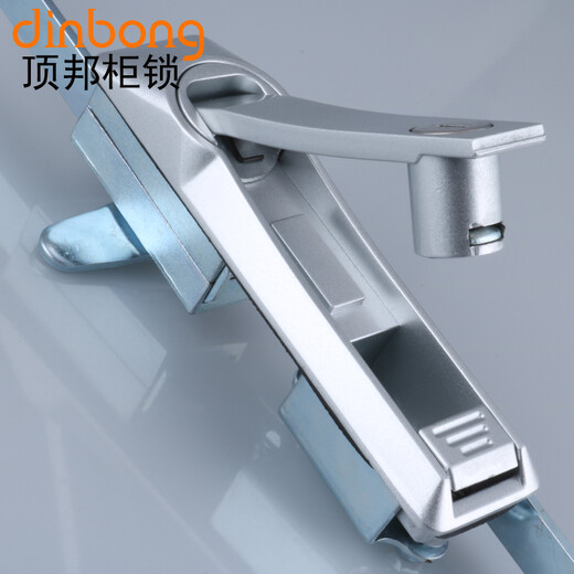 Dinbong MS829-A Schwarz/Sub-Connected Rod Lock Outdoor Standard Movable Cabinet Door Schloss Himmel und Erde Anschlüsse Stange Lock Black Matching Stange