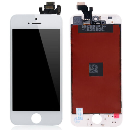 Nokaiwei Apple 5s screen assembly is suitable for iphone5se screen assembly repair glass display mobile phone touch external screen 5S white [with accessories]