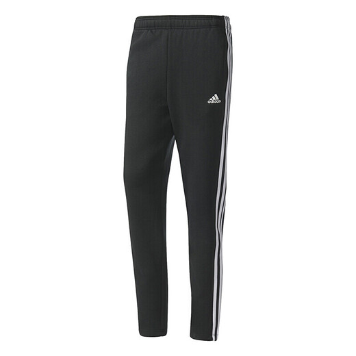 阿迪达斯（adidas）裤子男裤2025春季新款健身训练运动裤休闲宽松透气跑步长裤 HC9734黑色  S