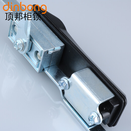 Dinbong MS829-A Schwarz/Sub-Connected Rod Lock Outdoor Standard Movable Cabinet Door Schloss Himmel und Erde Anschlüsse Stange Lock Black Matching Stange