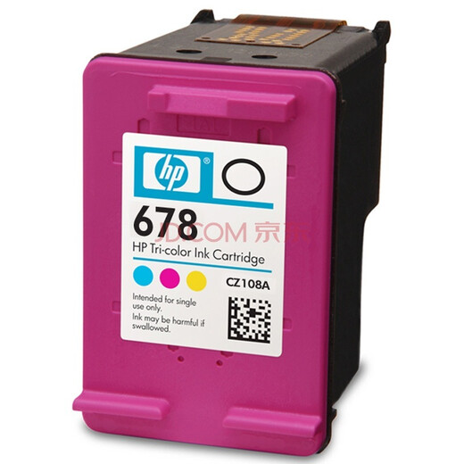 HP (HP) 678 Оригинальный чернильный картридж HP2515/1518/4648/3515/2648/3548/4518 Принтер 678 Цветные чернильные картридж - около 150 страниц (5% охват A4 бумаги)
