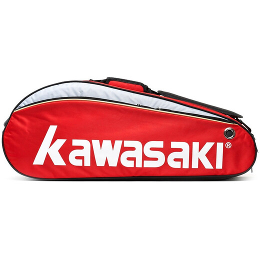 Kawasaki Kawasaki Badminton Schlägertasche Independent Schuhtasche Umhängetasche 3 Pack TCC-047 rot