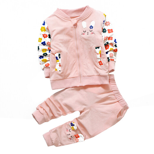 Qiyuxin Ropa infantil para niñas traje de primavera y otoño