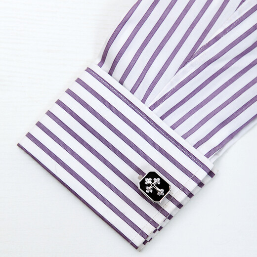 KFLK black devotional cross men's cufflinks, cuff nails, French shirt buttons, metal cuff nails, shirt buttons K278