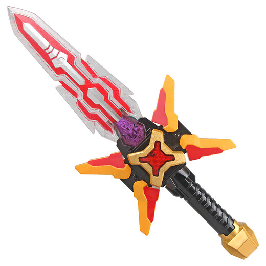 Audi Double Diamond (AULDEY) Armor Warrior Legend of Armor Commemorative Edition Emperor Man Xing Tianxia Upgraded Edition Belt Yatales Set Commemorative Edition-Fire Punishing Heavenly Fierce Sword