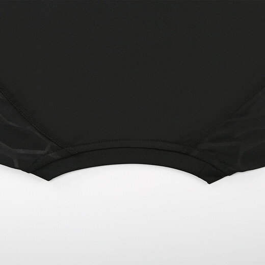 CG Saike tights men's high-elastic breathable football training long-sleeved quick-drying running fitness base sports T-shirt top black M