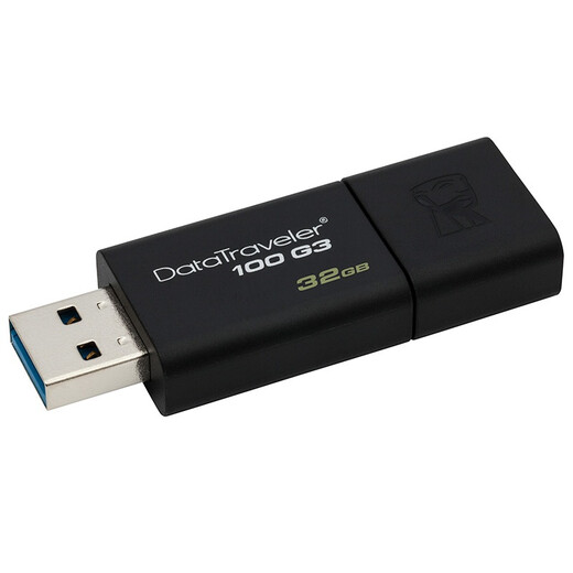Kingston 32 GB USB3.0 USB DT100G3 Black Sliding Design modisch und bequem