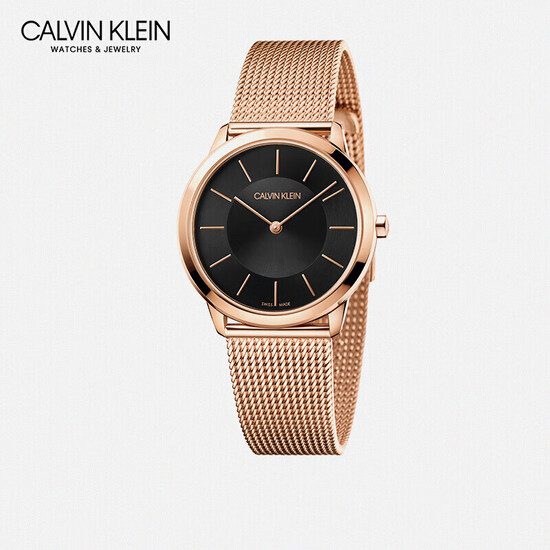 ck rose gold watch