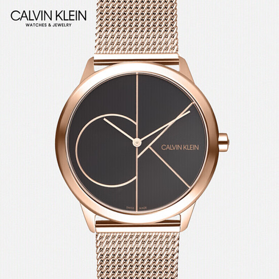 ck rose gold watch