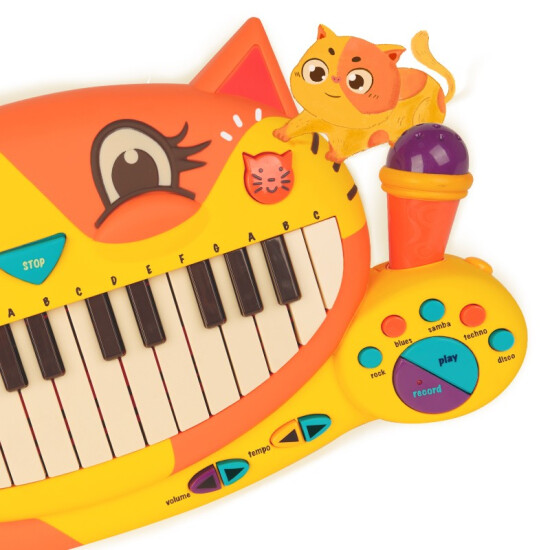 b toys cat piano