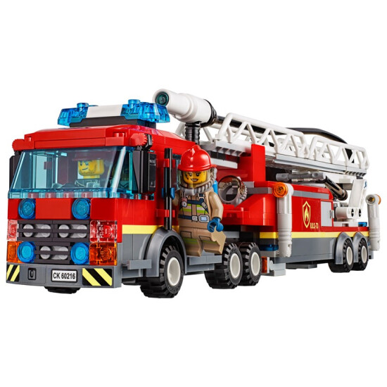 lego fire station 60216