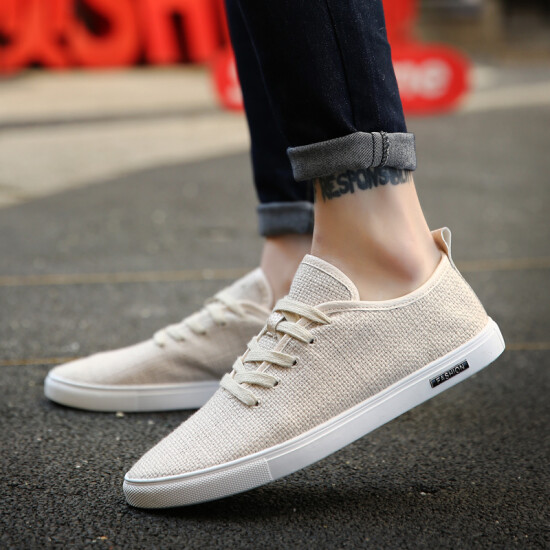 light canvas shoes