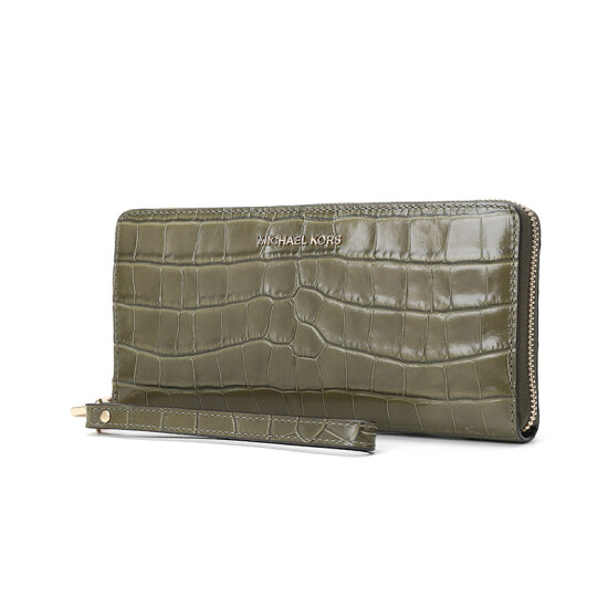 michael kors olive green wallet